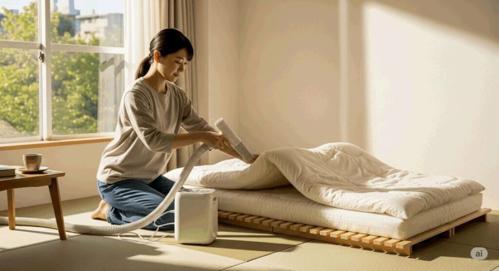 布団は出しっぱなし?一人暮らしの管理方法